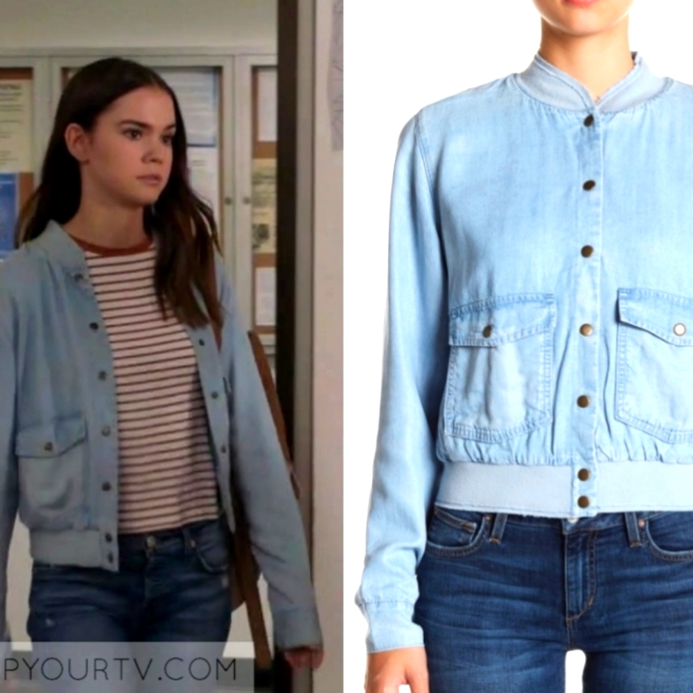 Joes Jeans Bridgette Bomber Jacket / Callie wore SEASON 5 EPISODE 17 The Fosters